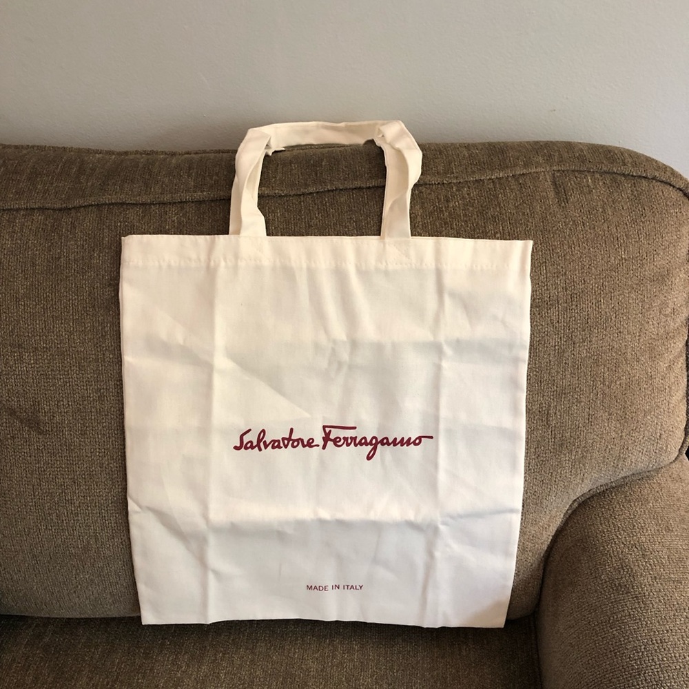 Salvatore Ferragamo Cotton Bag